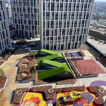 Slavutich Apartments Near Metro Station Киев Экстерьер фото